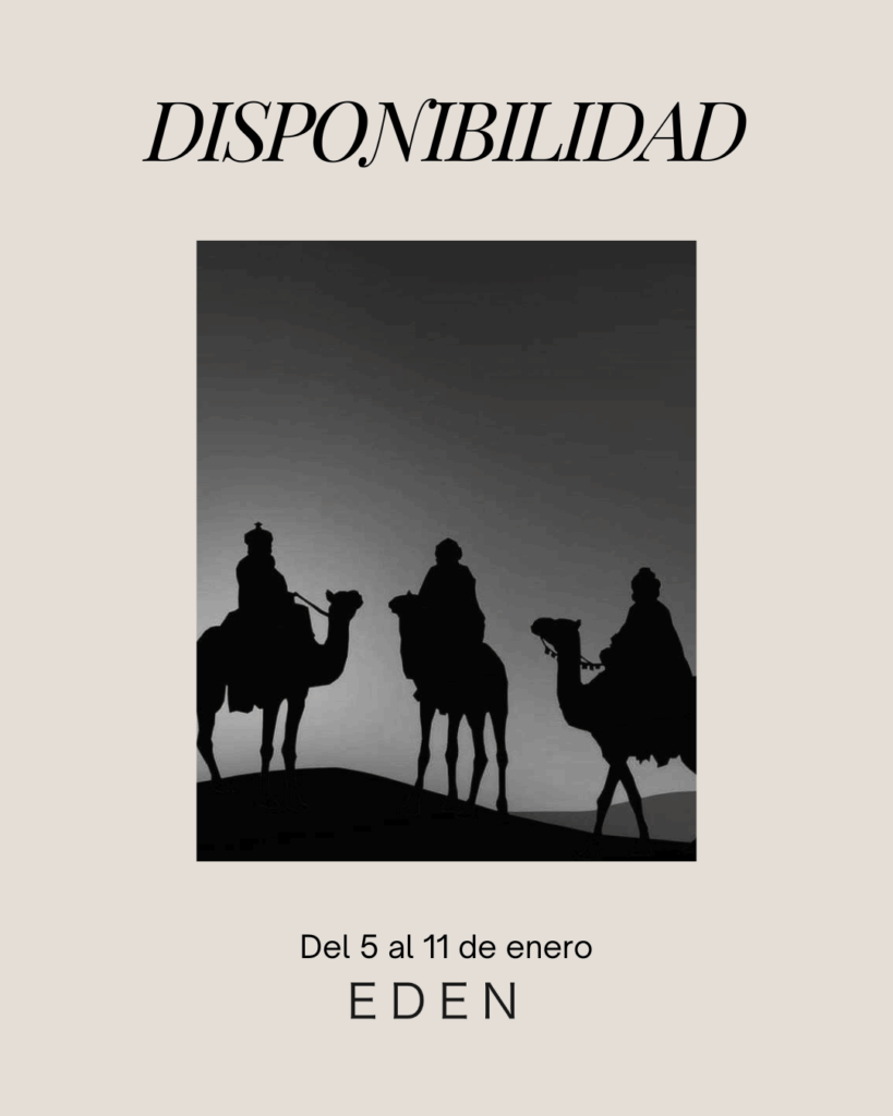 Disponibilidad del 5 al 11 de enero